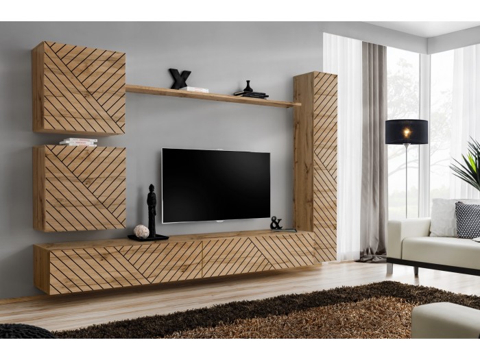 Модулна секция Switch 8 (дъб вотан)